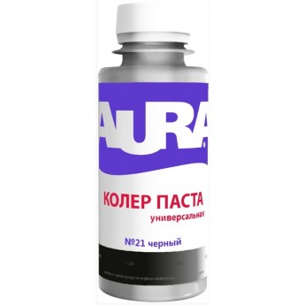 Колер AURA №21 черный (100мл)