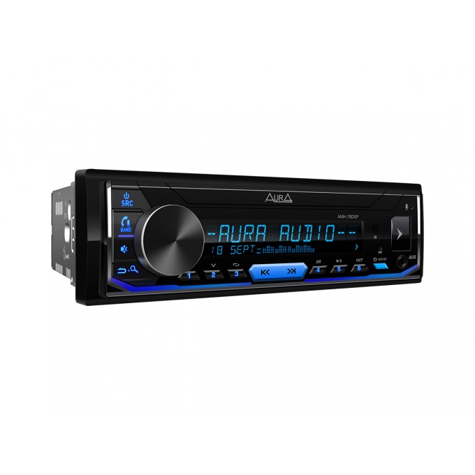 Автомагнитола процессорная 51Вт с Bluetooth, USB, AUX - AURA AMH-78DSP AMH-78DSP-