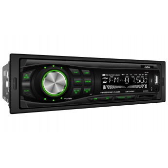 Автомагнитола MP3/USB/SD <<AURA AMH-240WG>> AURA AMH-240WG USB-ресивер, зелёная подсветка