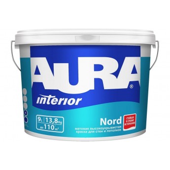 Краска AURA  Nord 9л