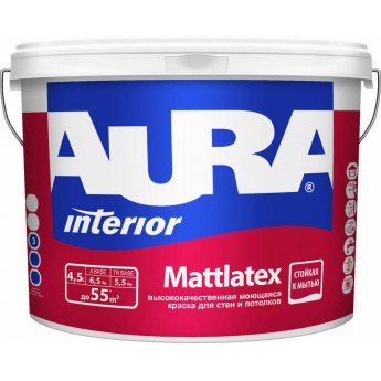 Краска AURA Interior Mattlatex ASP020 4.5 л