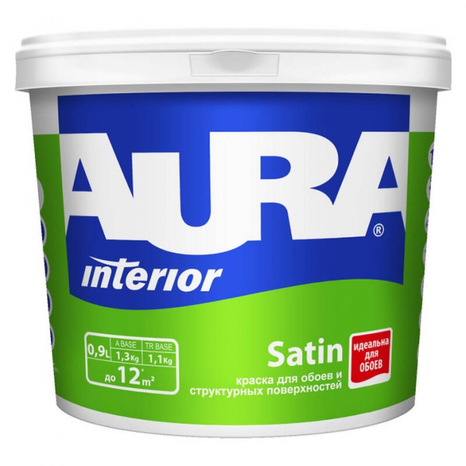 Краска AURA Interior Satin 0.9 л ASP027