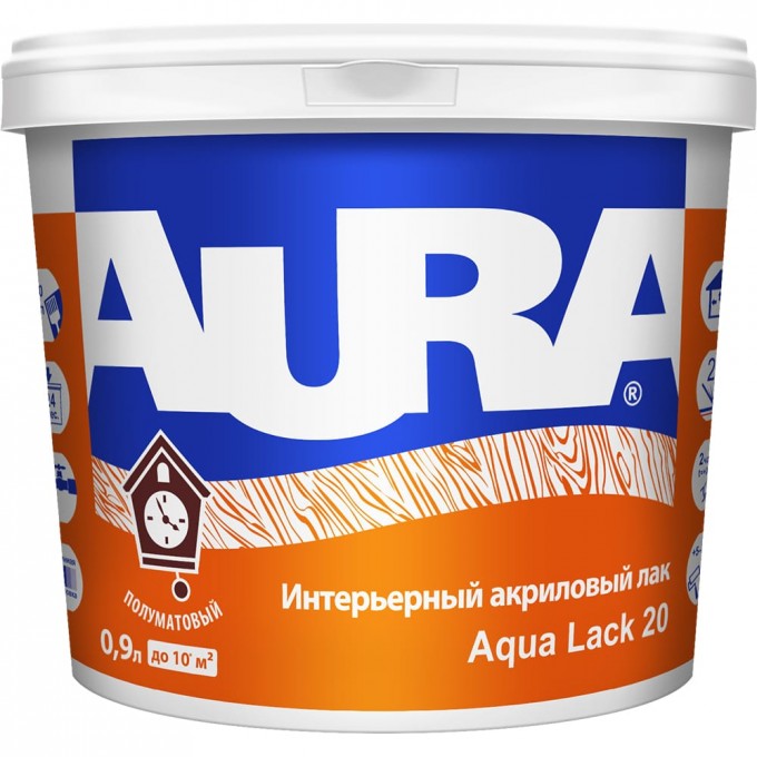 Лак AURA Aqua Lack 20 L0018
