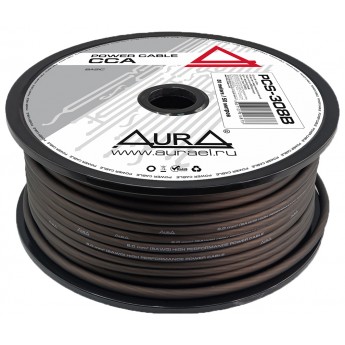 Кабель силовой автомобильный AURA PCS-308B AURA PCS-308B Кабель силовой 8AWG/8мм2, черный