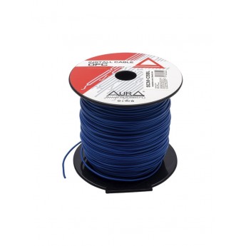 Кабель автомобильный AURA монтажный SCM-C5BL 1*0,5 мм2 (20AWG) 1м синий